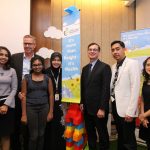 At a Children's Growth Awareness Day event